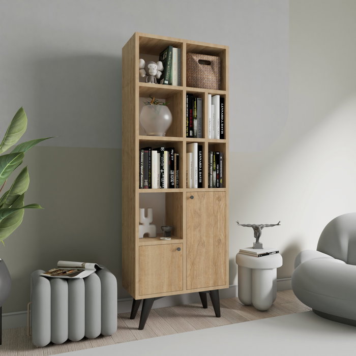 Hanah Home Estantería Kiato Roble